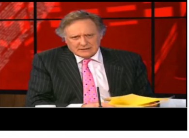 YouTube screengrab of Vincent Browne