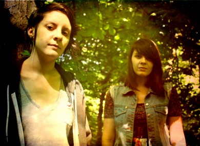 Twin sisters Ellie and Louise Macnamara, aka Heathers, are one of the acts whose music and profile is available on the Breakingtunes app