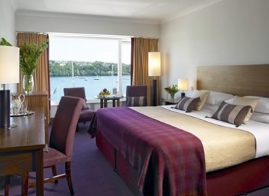 A room in the Trident Hotel, Kinsale, similar to that in which Miriam Reidy was found dead.