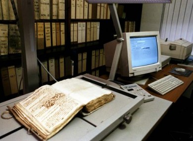 The long-term hope is that all Irish archives will be fully accessible online