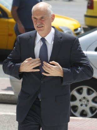 Greek Prime Minister George Papandreou.