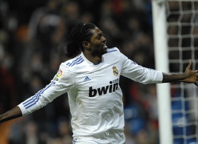 Adebayor would prefer to stay at Real Madrid rather than join Blackburn.