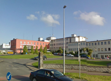 Mid-Western Regional Hospital in Limerick, where a 43-year-old woman died after having sex with an Alsatian dog.
