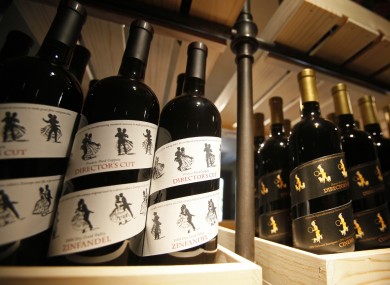 Francis Ford Coppola's Director's Cut wine on sale in his winery in California