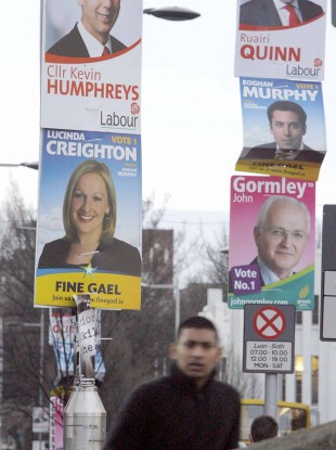 Ireland has already seen millions of election posters being erected this year - but candidates in the presidential election may agree to shirk posters for October's ballot.