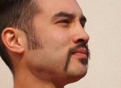 What Yamanaka's finished moustache might have looked like.