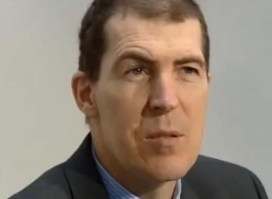 Stynes at a club press conference this week.