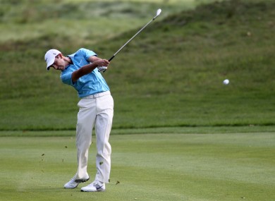 Masters champ Charl Schwartzel made seven birdies during his round of 66.