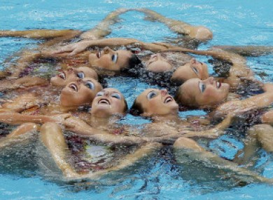 The US team at the Beijing 2008 games