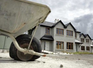 An Irish 'ghost estate'.