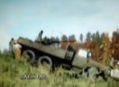 A screen grab from the documentary