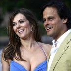 Elizabeth Hurley with Arun Nayar finalised their divorce in June after announcing their split last December. 