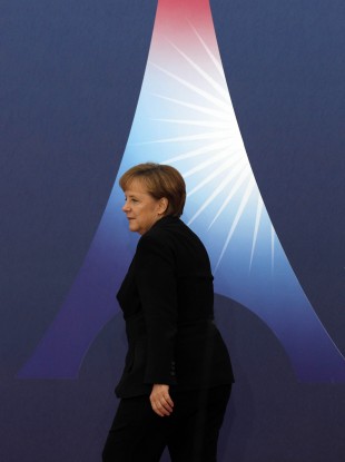 German chancellor Angela Merkel