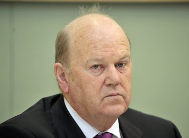 Michael Noonan will announce the Budget next month