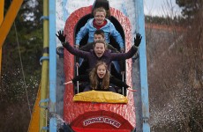 People enjoying the first day of Funderland at the RDS in Dublin today