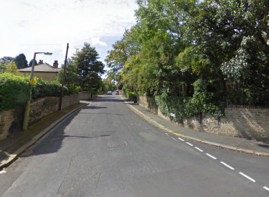Woodside road, the area where the men allegedly drove the woman to before burying her alive