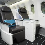 Seats on board the Boeing 787 Dreamliner. Photo: Sasko Lazarov/Photocall Ireland