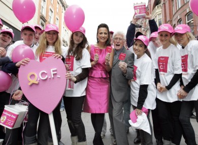 Volunteers at last year's Lollipop Day, the Oesophageal Cancer Fund's annual fundraiser