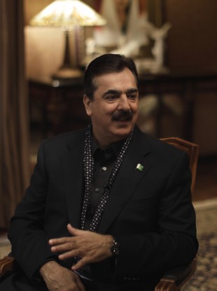 Pakistani Prime Minister Yousuf Raza Gilani