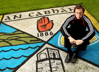 Johnston, whilst captain of Cavan last year
