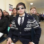 Pictured is Junti Isanan from the Philippines before taking his oath at the Citizenship Ceremony. 