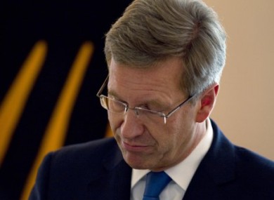 Wulff during a press conference today.