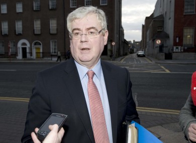 Tánaiste and Minister for Foreign Affairs Eamon Gilmore