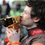 The festival’s showpiece is the Cheltenham Gold Cup, which is the feature race on Friday’s card.
Every year a brand new trophy is made from ten ounces of gold, costing approximately £9,000 at current prices