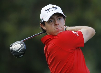 McIlroy has struggled at times this week.