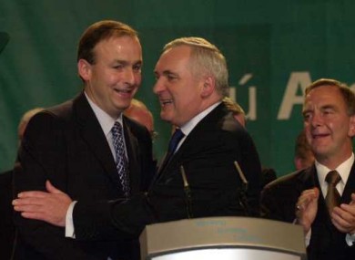 In happier times...