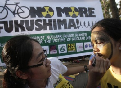 Protests took place across the world today calling for the decommissioning of nuclear reactors and weapons.