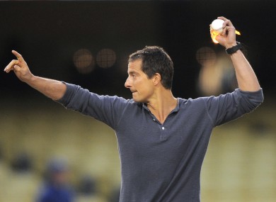 Bear Grylls puts a little spice on his opening pitch