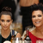 Kim Kardashian, left, and her mother Kris Jenner attend the White House Correspondents' Association Dinner. (AP Photo/Haraz N. Ghanbari)