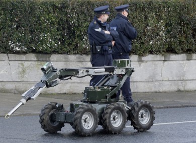 A Defence Forces EOD team was dispatched to Limerick after a number of hand grenades were found this morning.