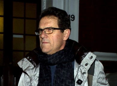 Fabio Capello: one more gig.
