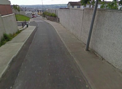The Holyhill Lane area of Knocknaheeny in Cork