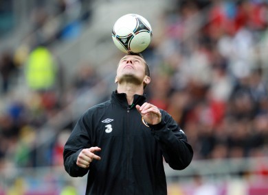 Goalkeeper Shay Given: he'll be fine for Croatia game.
