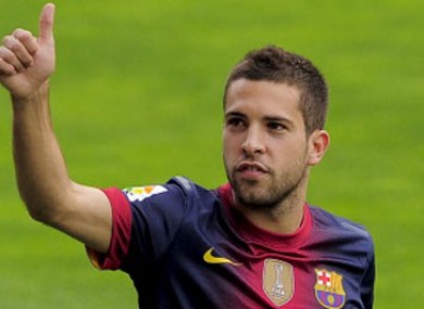 Alba has signed a contract until 2017.
