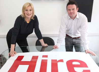 Lucy Masterson, co-founder of Hireland with Stephen Reddin, who found a job through the initiative