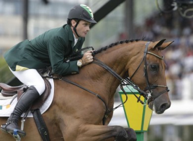 Lynch rides Lantinus in 2009.
