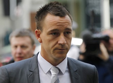 Terry enters court today.