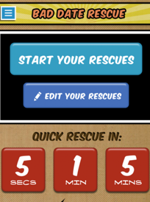 Bad Date Rescue screenshot