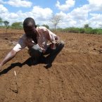 At work on a shamba (farm) in 2011