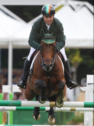 Cian O'Connor and his mount, Blue Loyd 12.