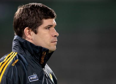 Eamonn Fitzmaurice is now in the hotseat in Kerry.