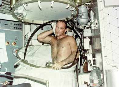 Showering on board