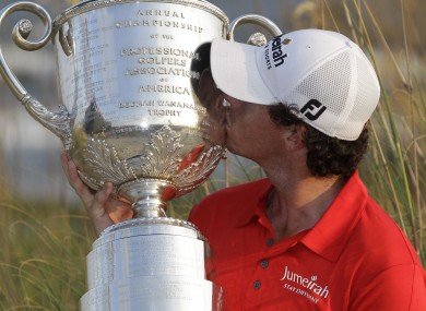 Rory McIlroy: back on top of the world rankings.