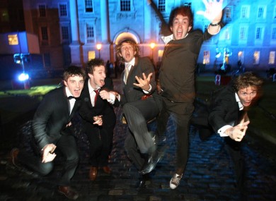 Students enjoying to Trinity College Ball (File)