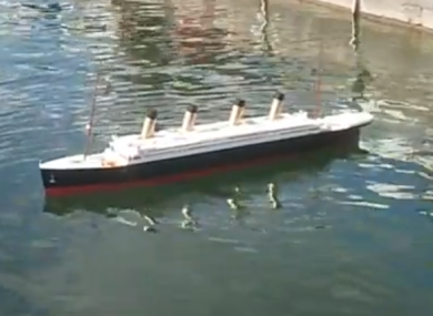 YouTube still of the model at centre of dispute.