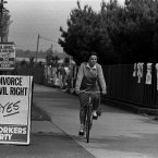 Another image from polling day in Ballymun. Image: Photocall Ireland